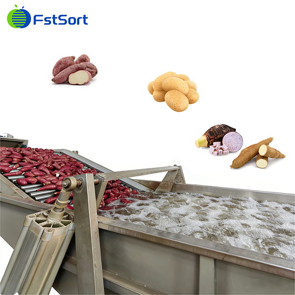 Advanced Sweet Potato Washing Roller Sorting Machine price